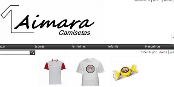Vendo Loja virtual de camisetas